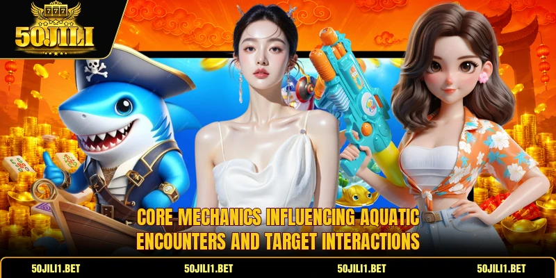 Core mechanics influencing aquatic encounters and target interactions Core mechanics influencing aquatic encounters and target interactions