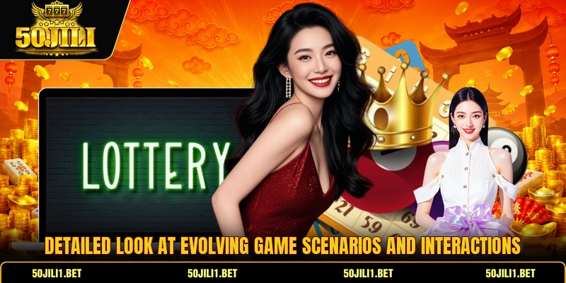 Detailed look at evolving game scenarios and interactions