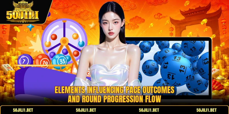 Elements influencing pace outcomes and round progression flow Elements influencing pace outcomes and round progression flow