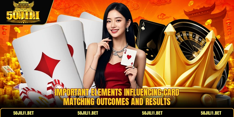 Important elements influencing card matching outcomes and results