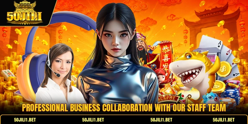 Professional business collaboration with our staff team