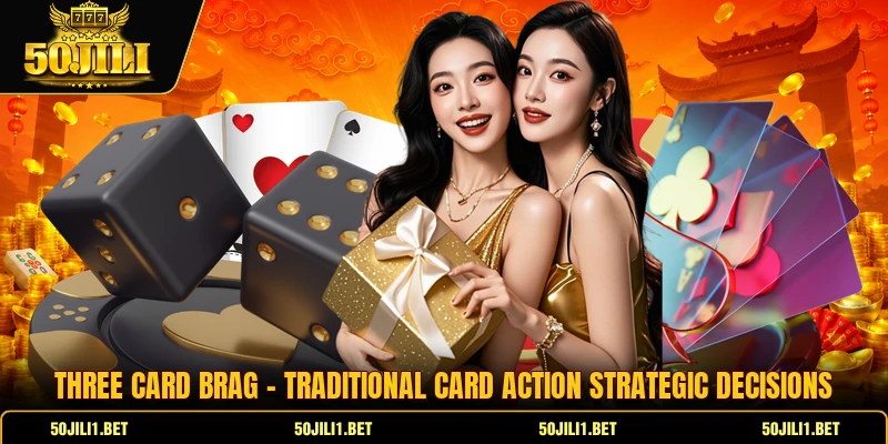 Three Card Brag - Traditional Card Action Strategic Decisions