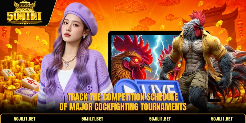 Track the competition schedule of major cockfighting tournaments