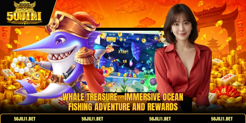 Whale Treasure - Immersive Ocean Fishing Adventure And Rewards